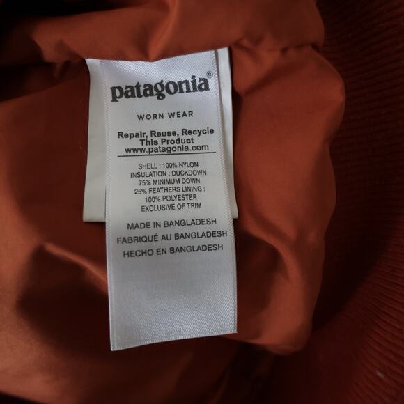 Patagonia Women’s Prow Bomber Jacket In Roots Red Size L - Picture 4 of 9